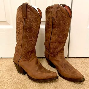 Dan Post Brown Cowboy Boots